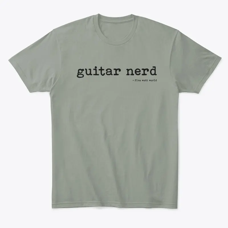 Guitar Nerd Comfort Tee